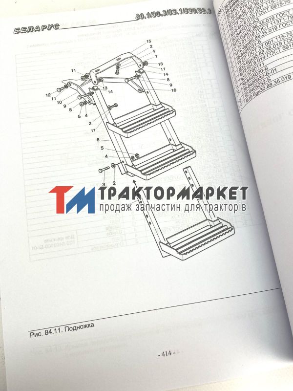 Каталог МТЗ 80/82/820