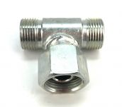 Штуцер трійник з гайкою S24