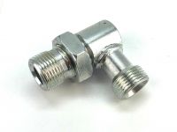 Штуцер угол S24 з контргайкою