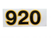 Наклейка 920