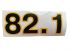 Наклейка 82.1